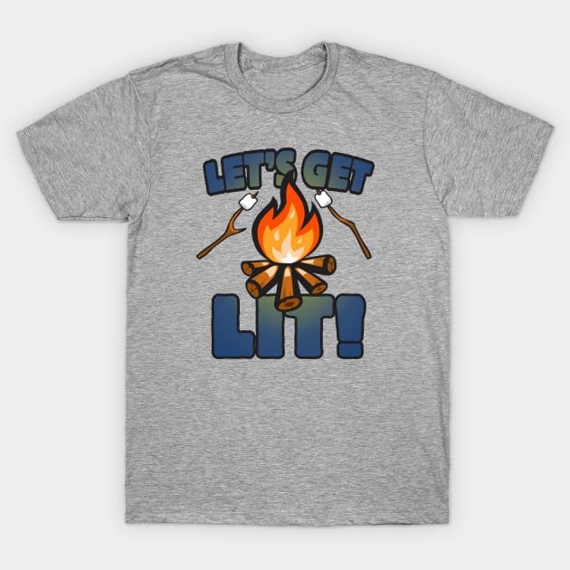 Let's Get Lit T-Shirt by ZombieNinjas